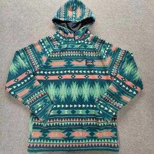 Massive Outdoor Fleece Hoodie Aztec All Over Print Southwest Adult SMALL Pockets